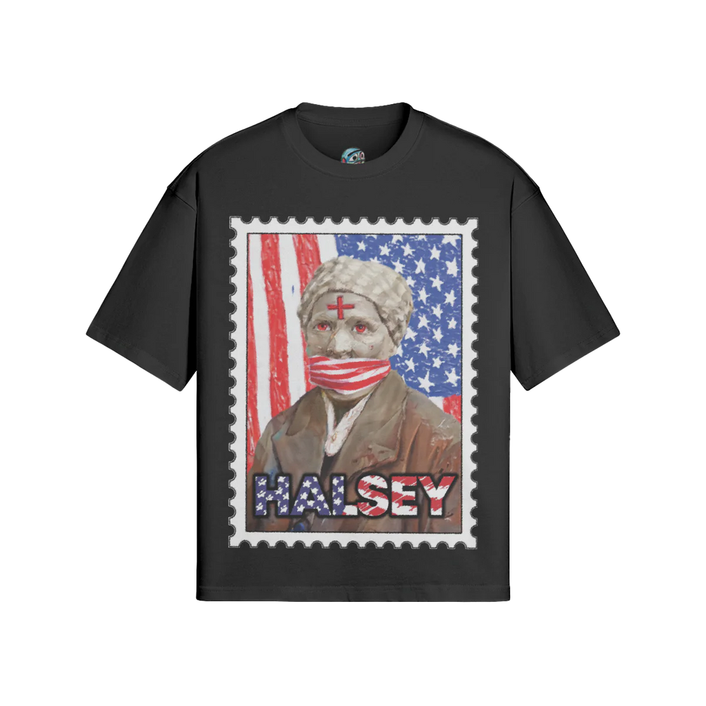 Halsey "Harriet Stamp" Boxy Tee
