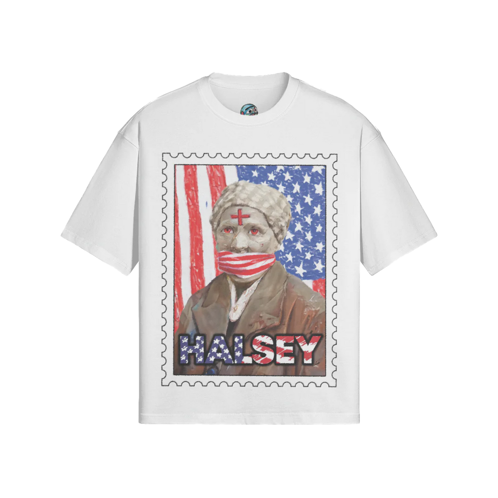 Halsey "Harriet Stamp" Boxy Tee